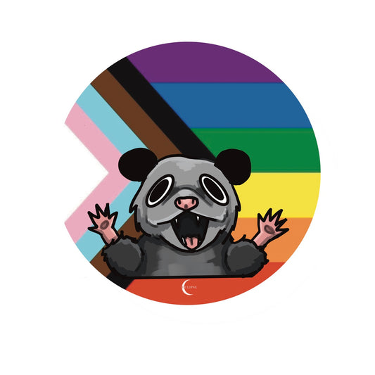 Pride Button with Opposum